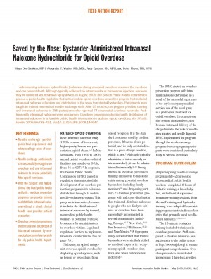 Doe-Simkins, Bystander Administered Naloxone image