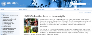 UNODC human rights