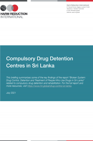 Sri Lanka Drug Detention Centre